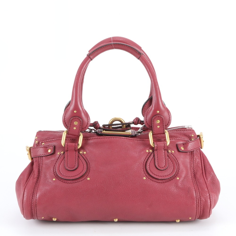 ■美品 クロエパディントン ハンドバッグ レザー