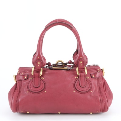 ■美品 クロエパディントン ハンドバッグ レザー