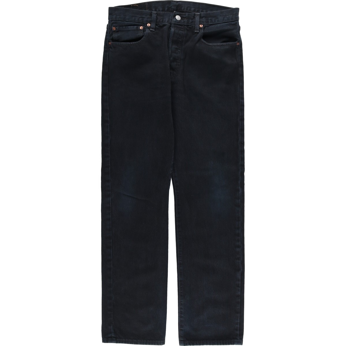 古着 リーバイス Levi's 501 ブラックデニム ストレートデニムパンツ メンズw34相当/eaa607633