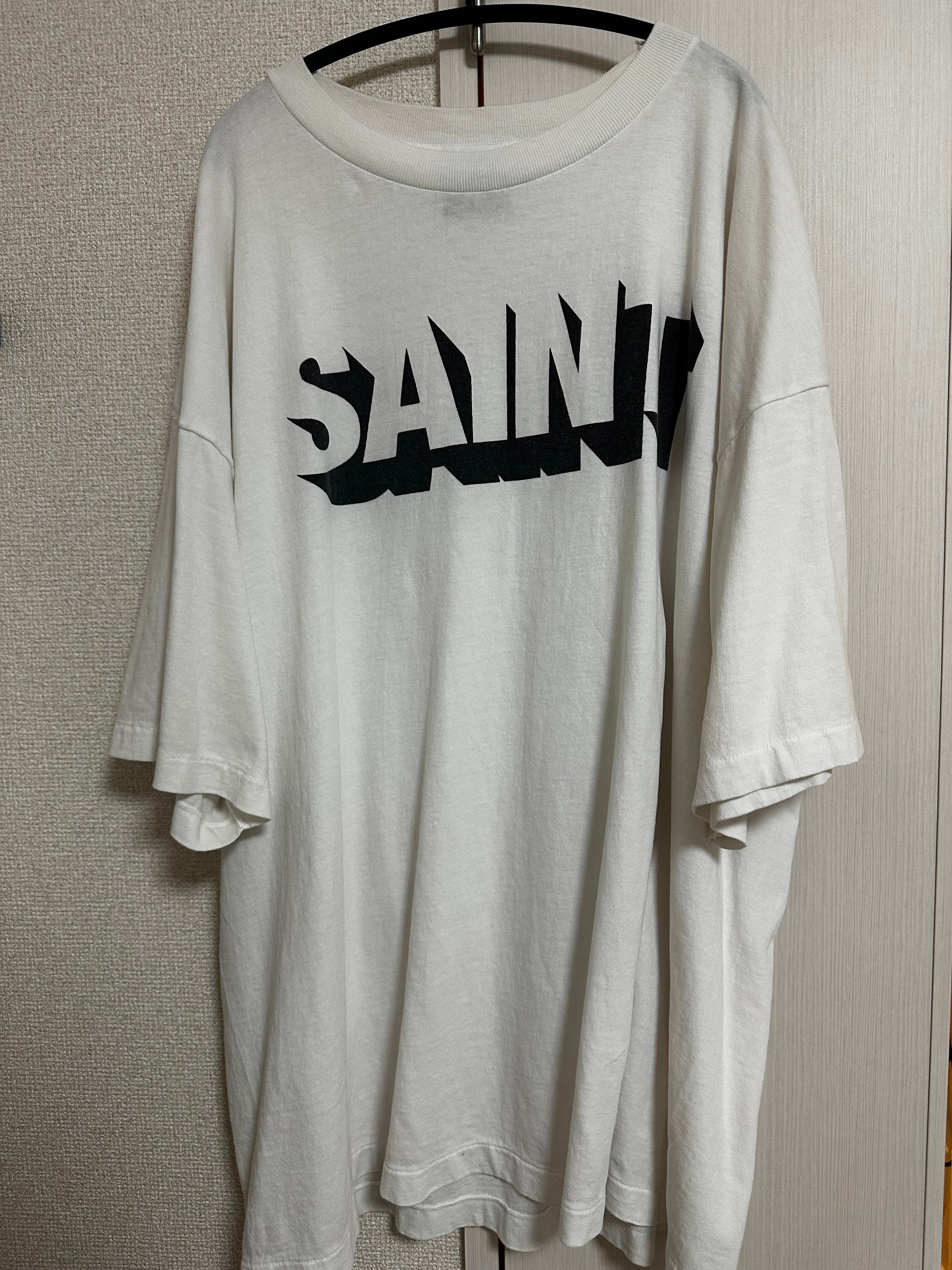 最安値❗️セントマイケル ロゴtシャツ SAINT MICHAEL ホワイト