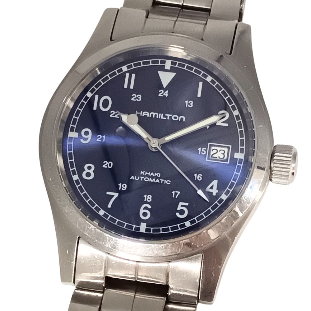 HAMILTON ハミルトン カーキ フィールド 裏スケルトン 自動巻き メンズ 腕時計 C1164
