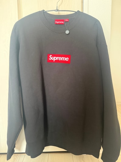 Supreme Box Logo Crewneck "Black" (22FW)
