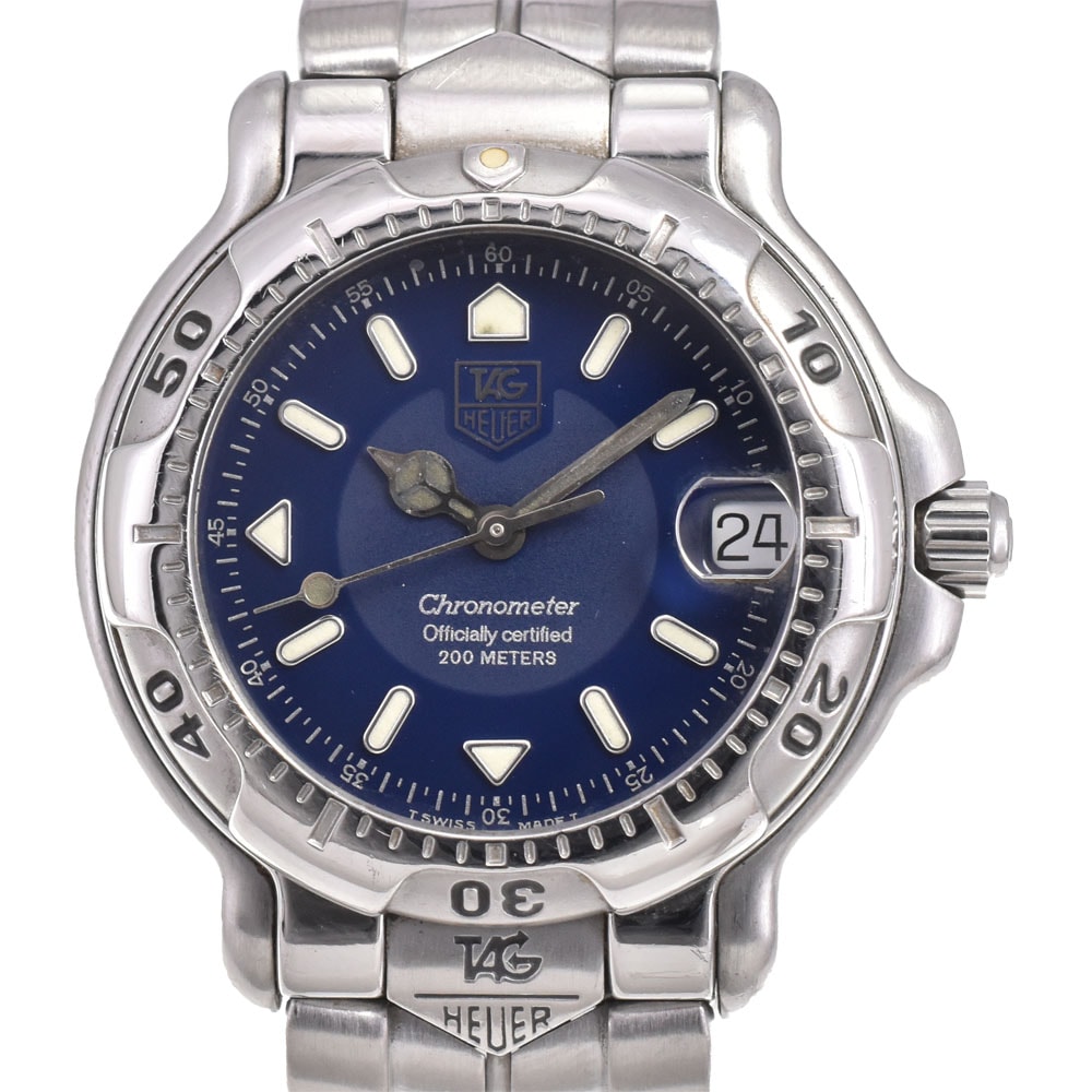 タグホイヤー TAG HEUER WH5213-K1 6000シリーズ デイト 自動巻き ボーイズ N#144868