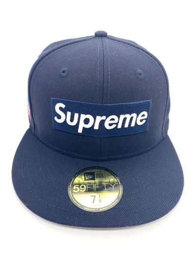 Supreme World Famous Box Logo New Era® "Navy"