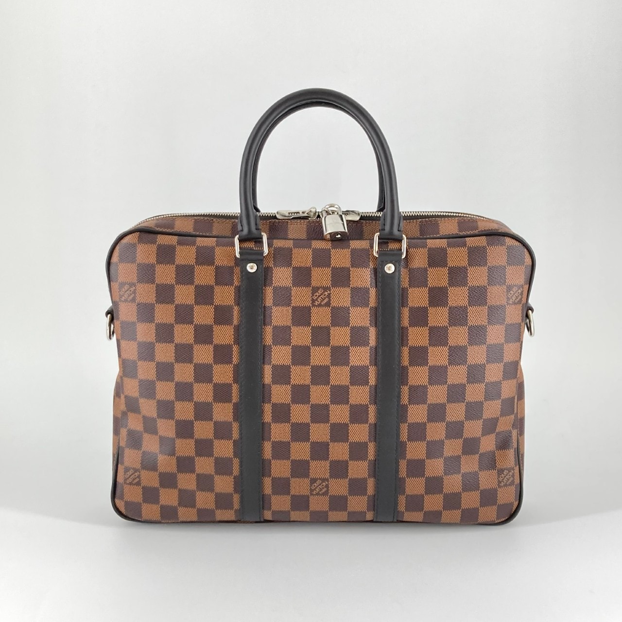 LOUIS VUITTON(ルイ・ヴィトン) ダミエ PDV ポルト ドキュマン ヴォワヤージュPM M57185 ブリーフケース ブラウン