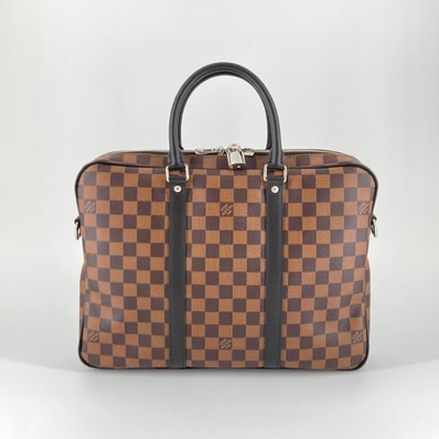 LOUIS VUITTON(ルイ・ヴィトン) ダミエ PDV ポルト ドキュマン ヴォワヤージュPM M57185 ブリーフケース ブラウン