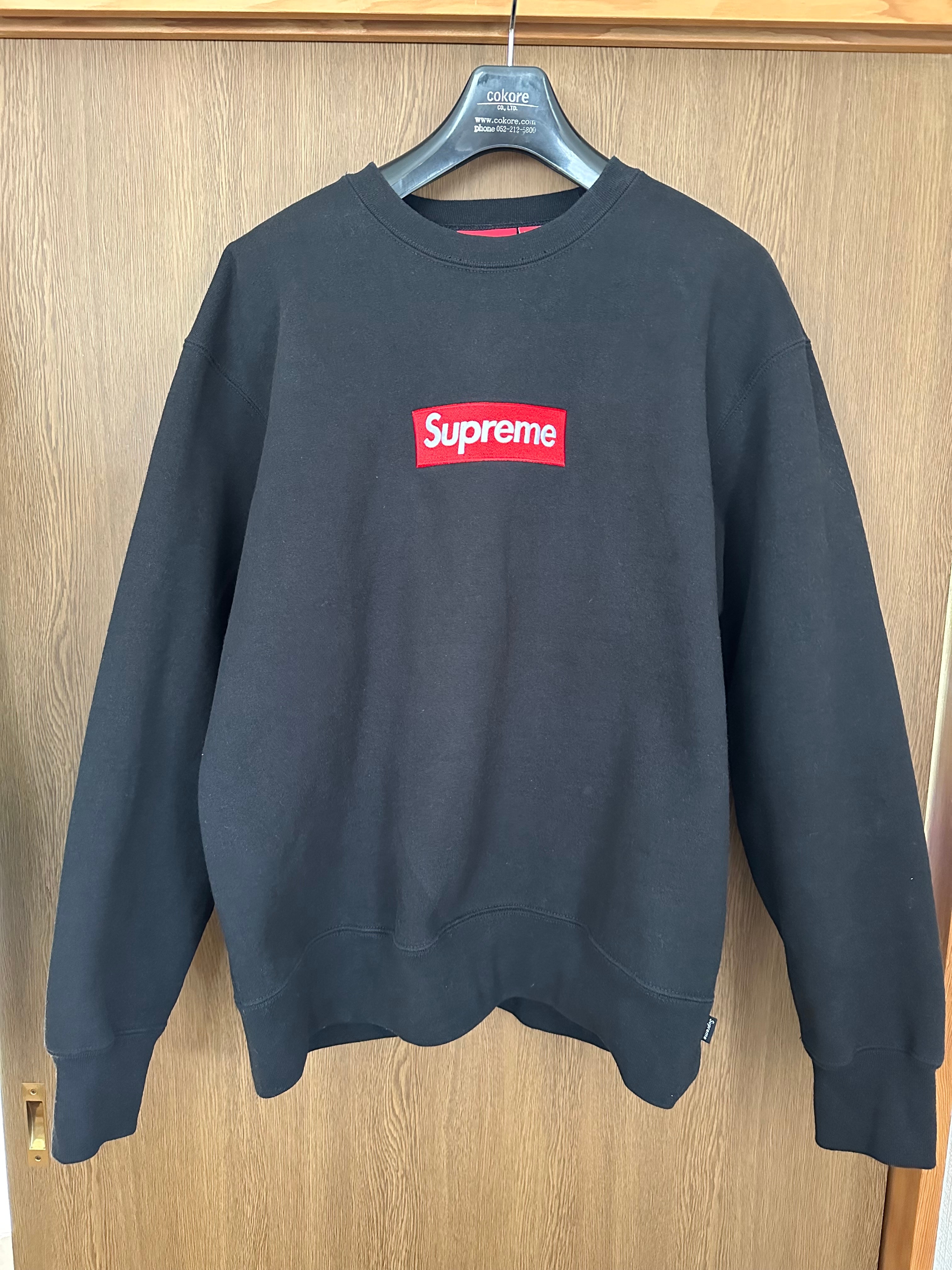 Supreme Box Logo Crewneck "Black" (22FW)