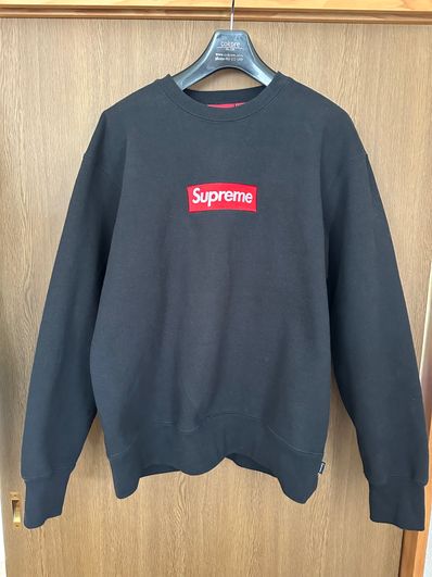 Supreme Box Logo Crewneck "Black" (22FW)