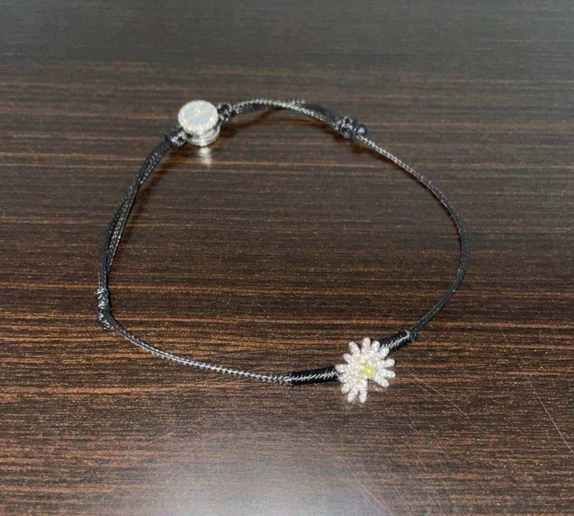 PEACEMINUSONE PMO STRING BRACELET #4 "Black" / G-DRAGON