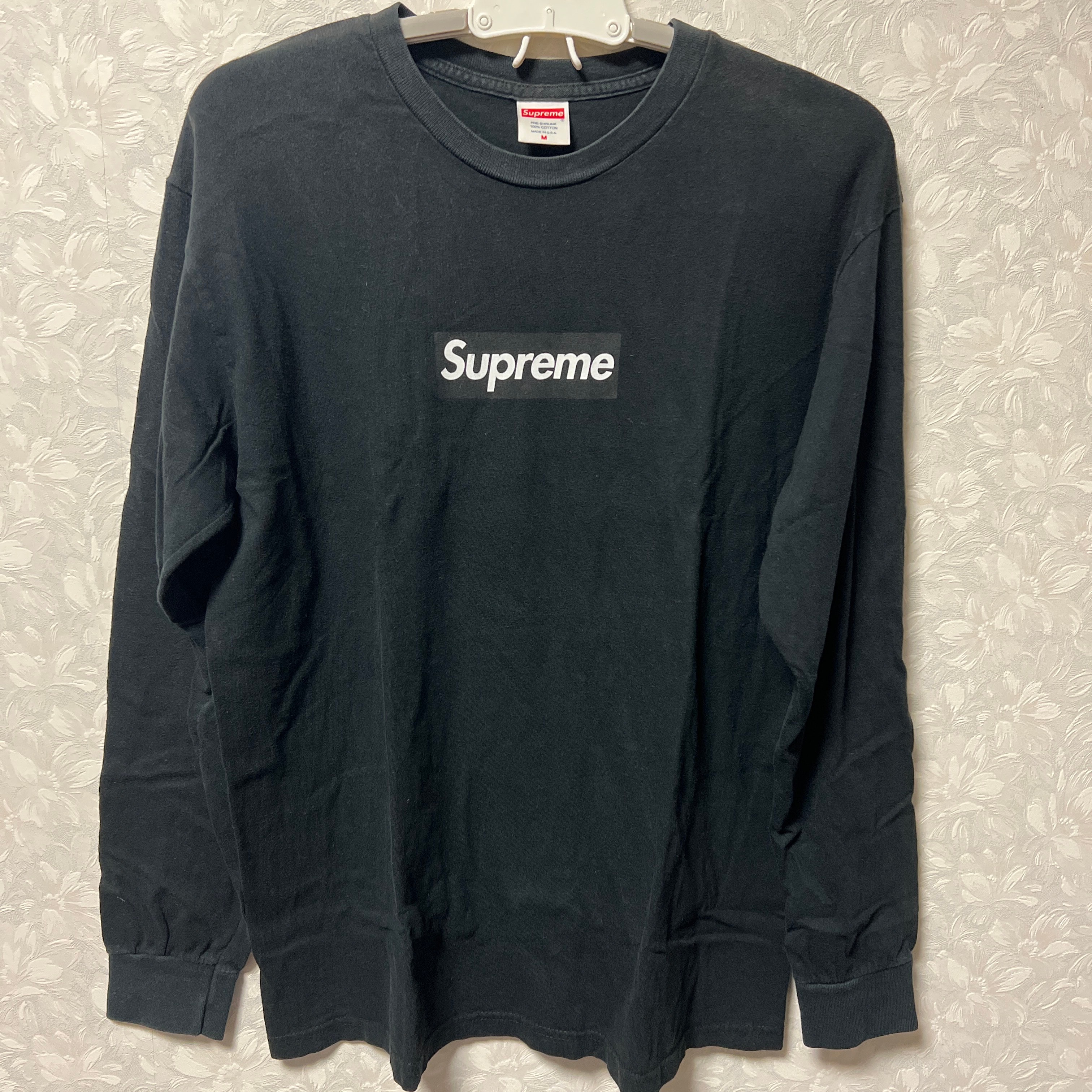Supreme Box Logo L/S Tee "Black"