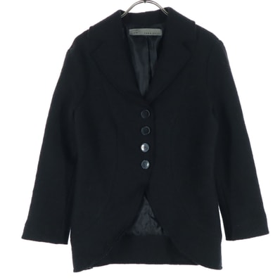 ZARA BASIC ザラベーシック 長袖 ジャケット S ブラック