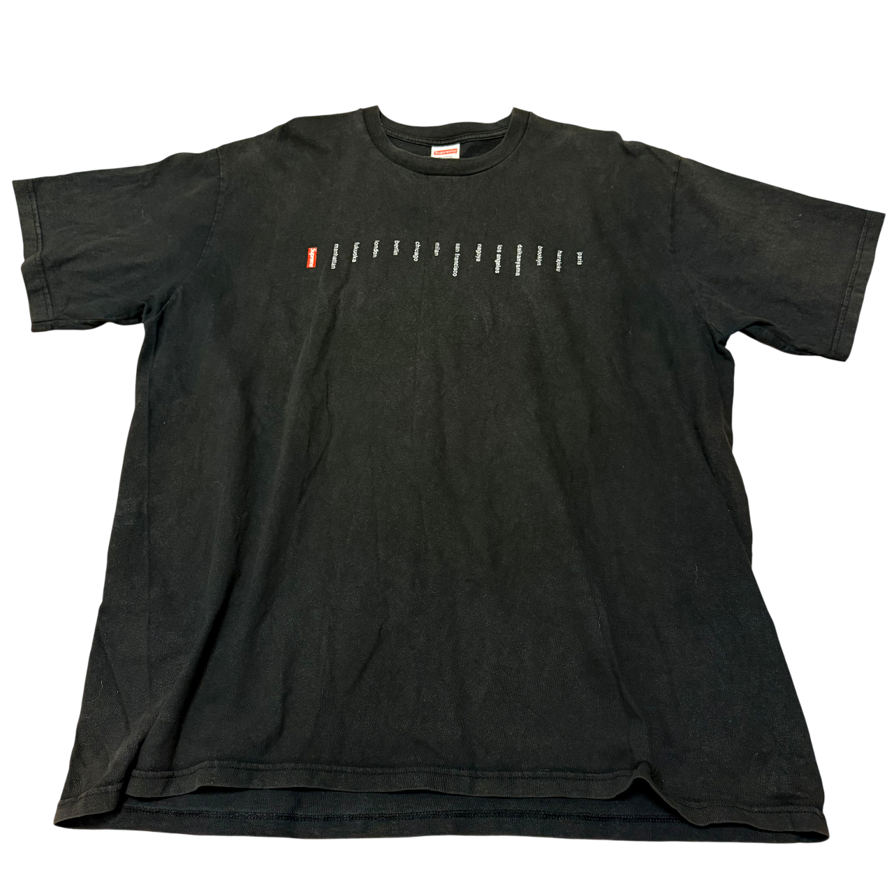 Supreme Location Tee "Black"