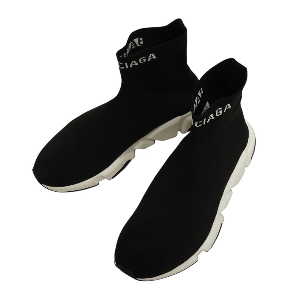 【中古】【未使用】バレンシアガ BALENCIAGA SPEED TRAINER 549823 スニーカー ブラック【サイズJP 27.5】【メンズ】