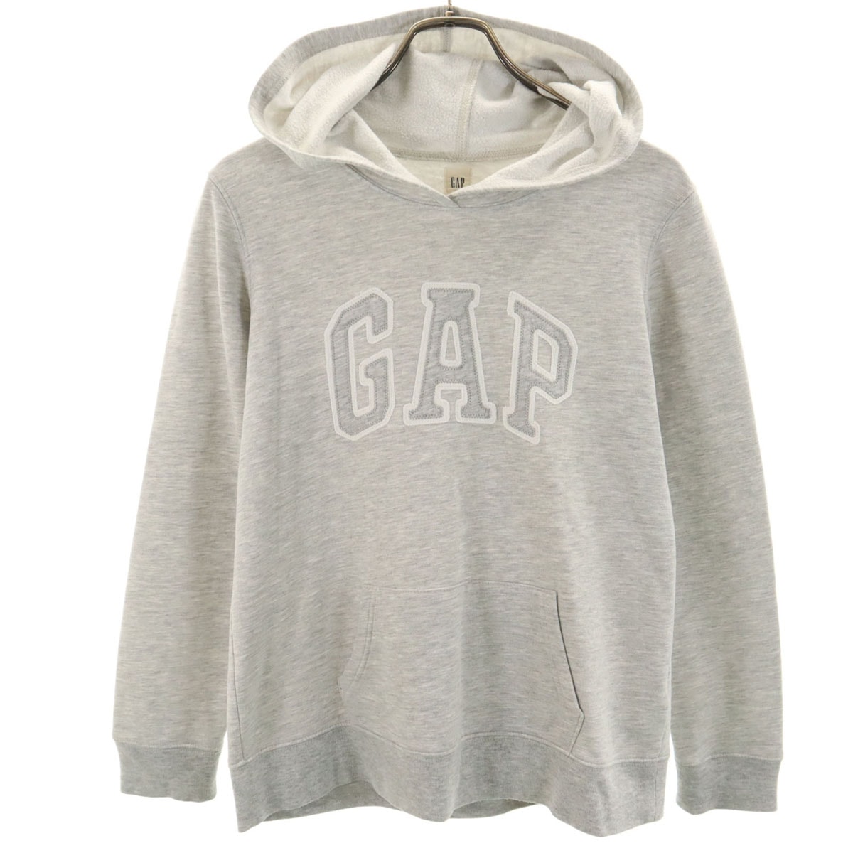 GAP ギャップ 長袖 スウェットパーカー S グレー