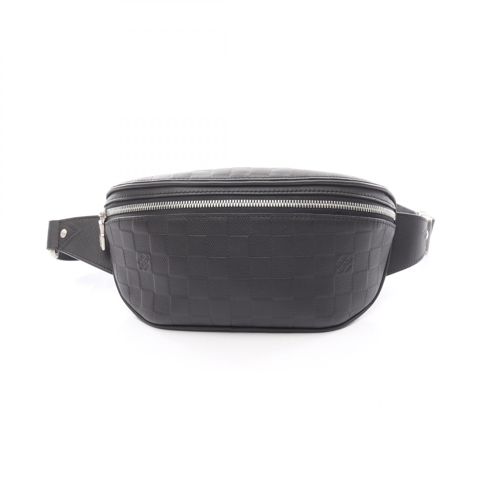 ルイ・ヴィトン LOUIS VUITTON バムバッグ ウエストバッグ ボディバッグ バッグ レザー ダミエ・アンフィニ オニキス メンズ ブラック系 N40298 【中古】