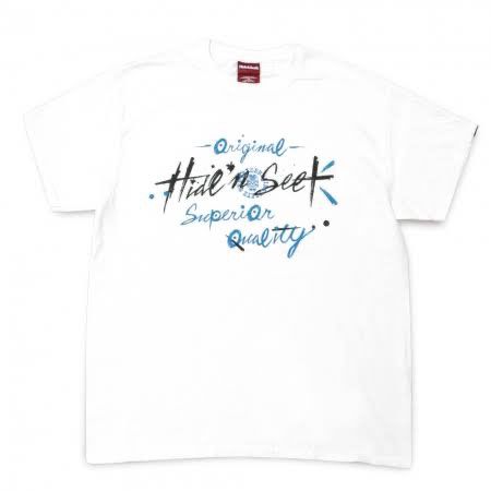 HIDE AND SEEK×TENDERLOIN S/S TEE (WHITE) / テンダーロイン コラボT