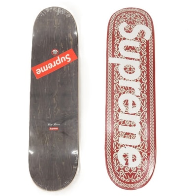 【中古】シュプリーム Supreme 2021年秋冬 Celtic Knot Skateboard スケートボード デッキ スケボー レッド【サイズ8.375 x 32.125】【メンズ】