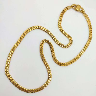 【超美品】CELINE セリーヌ チェーンネックレス 喜平 ゴールド