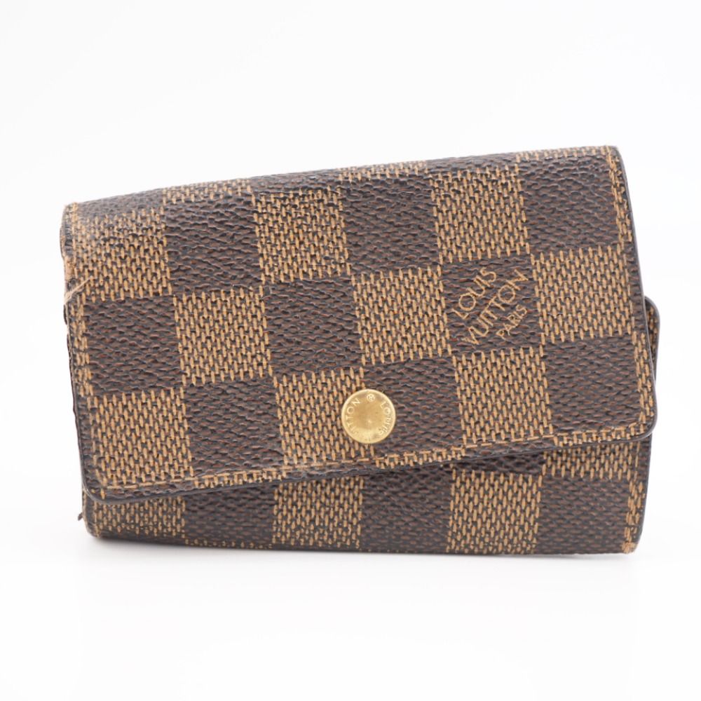ルイヴィトン キーケース ダミエ ミュルティクレ6 N62630 ブラウン