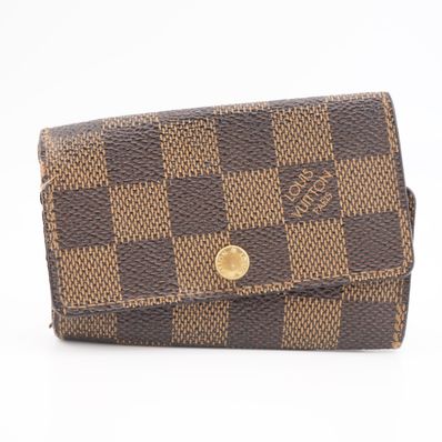 ルイヴィトン キーケース ダミエ ミュルティクレ6 N62630 ブラウン