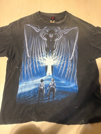 SAINT Mxxxxxx x Attack On Titan AOT SS Tee "Black"