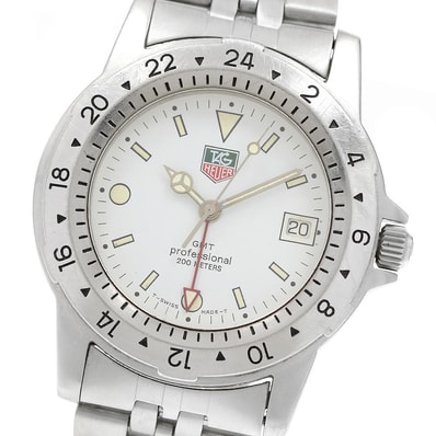 タグホイヤー プロフェッショナル200 GMT メンズ 【中古】