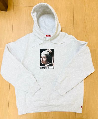 Supreme Pearl Hooded Sweatshirt "Grey"