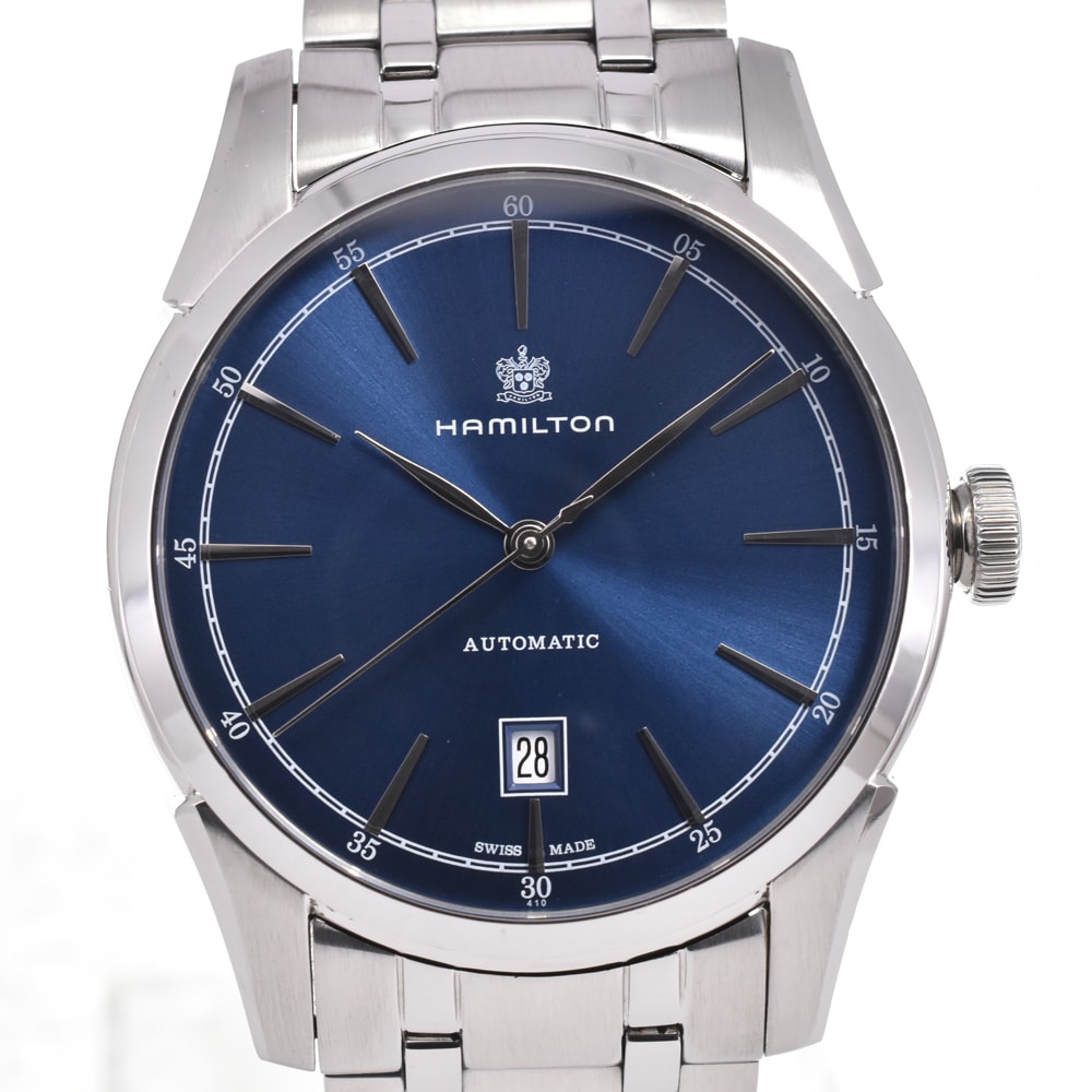 ハミルトン HAMILTON H424151 スピリット オブ リバディ デイト 自動巻き メンズ 良品 箱・保証書付き N#145427