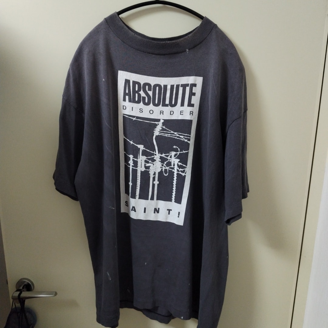 SAINT Mxxxxxx x Kawamura Kousuke KK SS T-Shirt Absolute "Black"