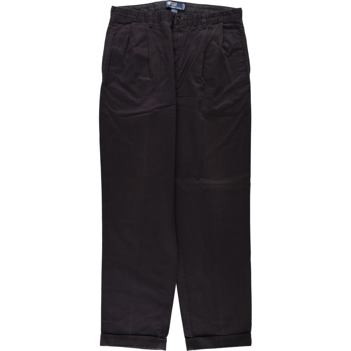 古着 ラルフローレン Ralph Lauren POLO by Ralph Lauren HAMMOND PANT ツータック チノパンツ メンズw36相当/eaa666972