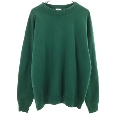 Lee リー 90s オールド 長袖 スウェット トレーナー グリーン STURDY SWEATS 裏起毛