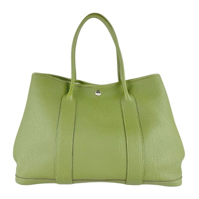 エルメス HERMES ハンドバッグ ガーデンパーティPM 36 ネゴンダ プルーズ レディース【中古】 z9371