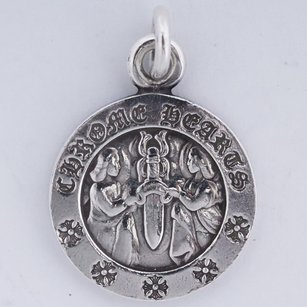 Chrome Hearts Angel Medal Charm "Silver"