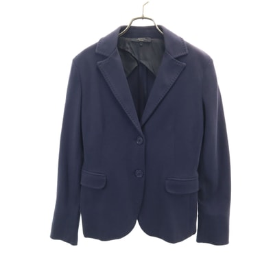 MAX MARA Weekend マックスマーラウィークエンド テーラードジャケット L ネイビー