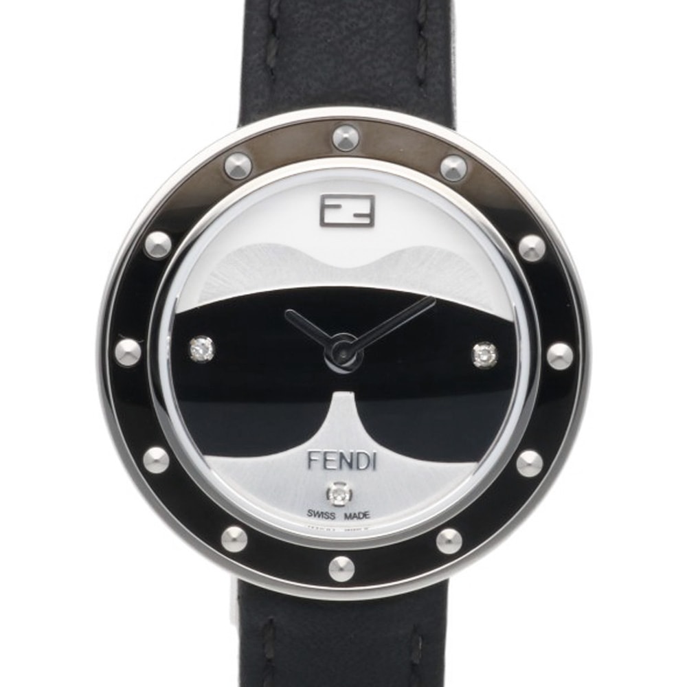 フェンディ マイウェイ 腕時計 時計 ステンレススチール F363021611D1 クオーツ レディース 1年保証 FENDI  中古
