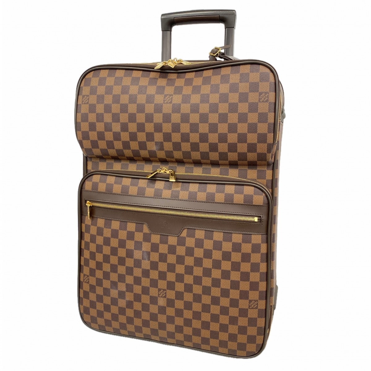 ★SALE【6fb2871】ルイヴィトン キャリーバッグ ダミエ ぺガス55ビジネス N23297 エベヌ【中古】メンズ レディース ユニセックス