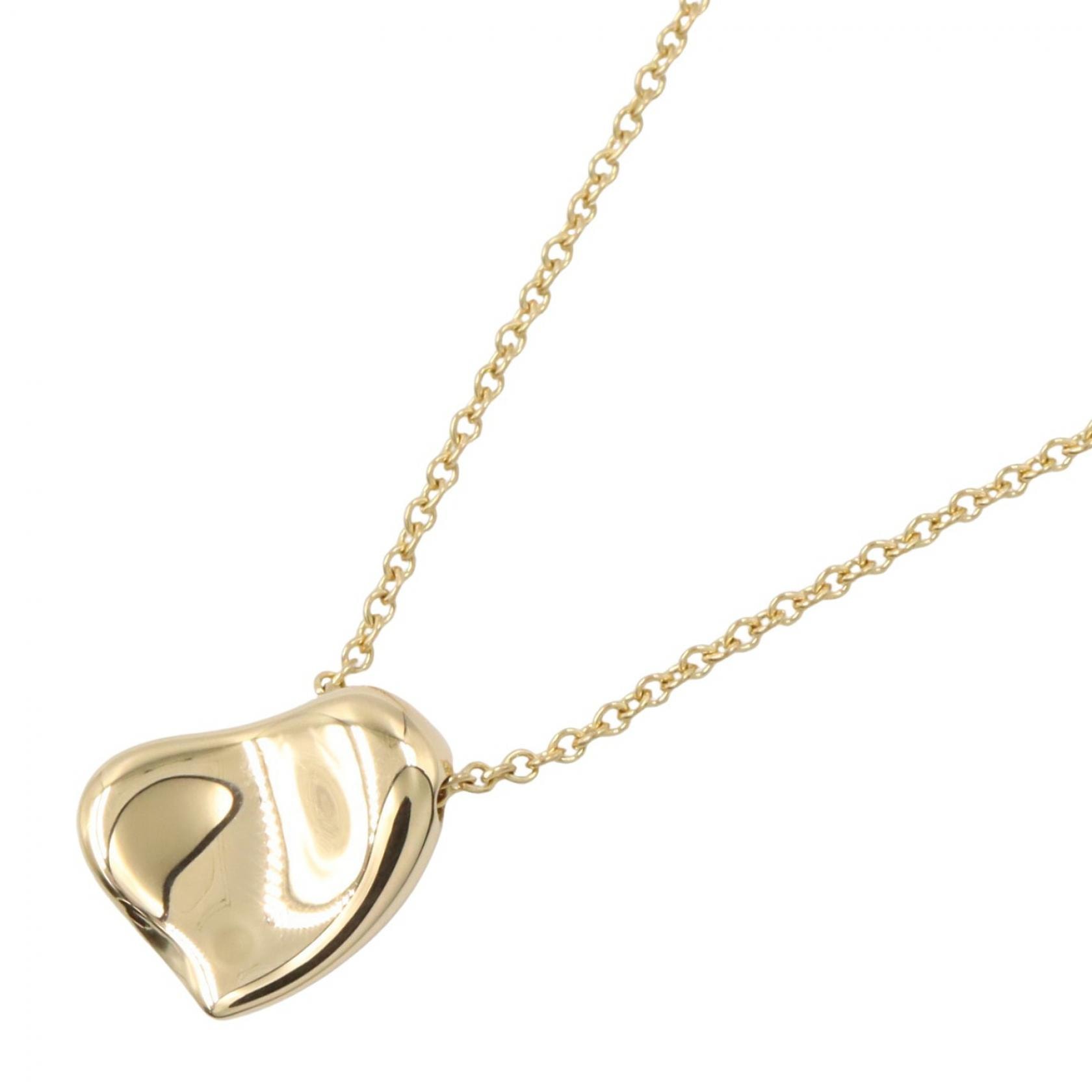 ティファニー TIFFANY&CO ペレッティ フルハート ネックレス ネックレス ジュエリー K18(イエローゴールド) レディース ゴールド系 【中古】