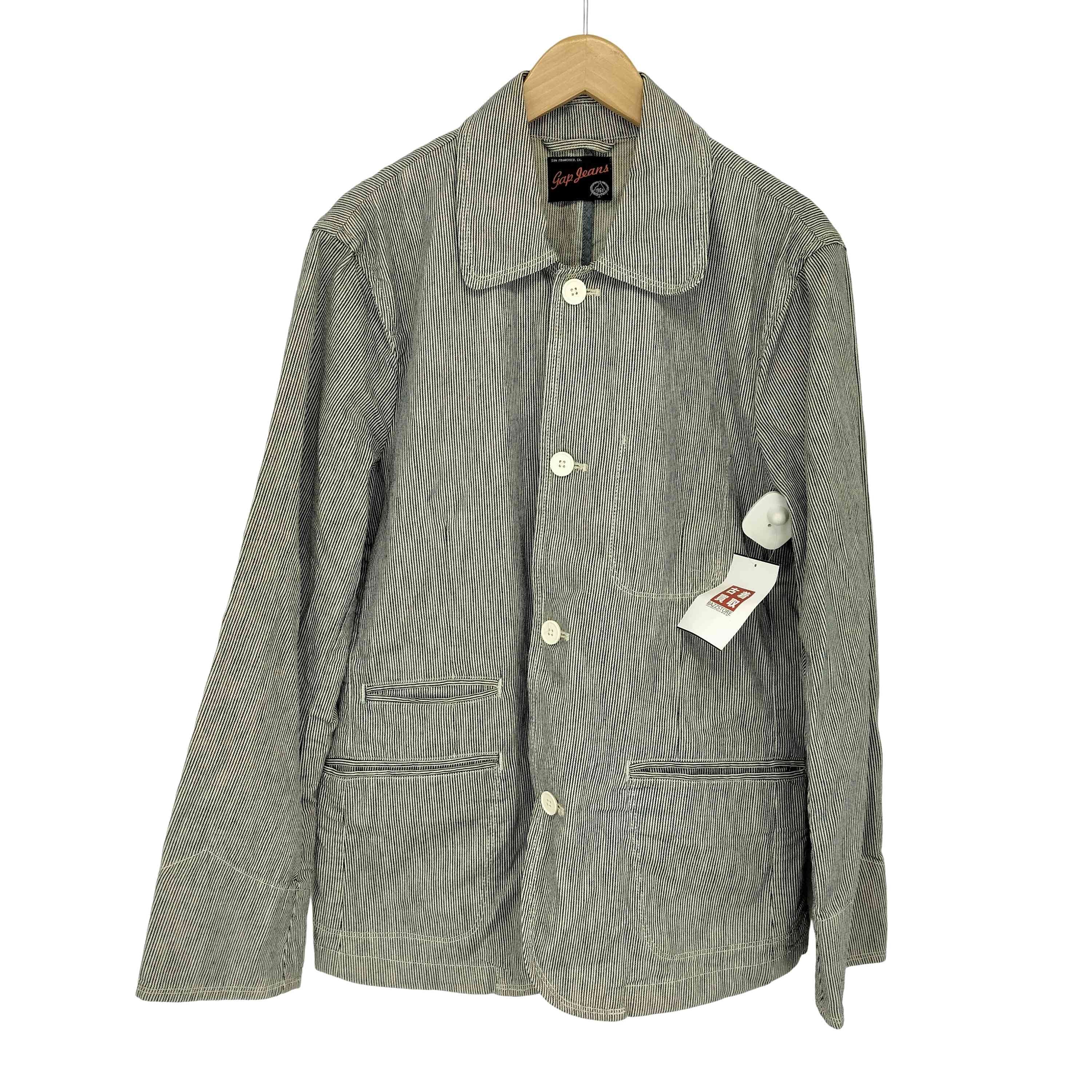 JEANS ヒッコリー カバーオール【1140846956365】