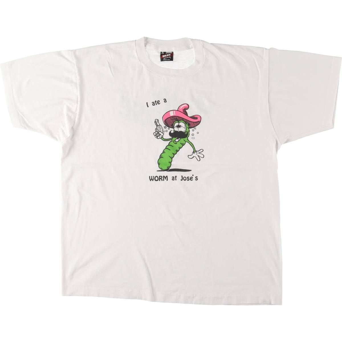 古着 90年代 フルーツオブザルーム FRUIT OF THE LOOM BEST プリントTシャツ USA製 メンズXL相当 ヴィンテージ/eaa549691