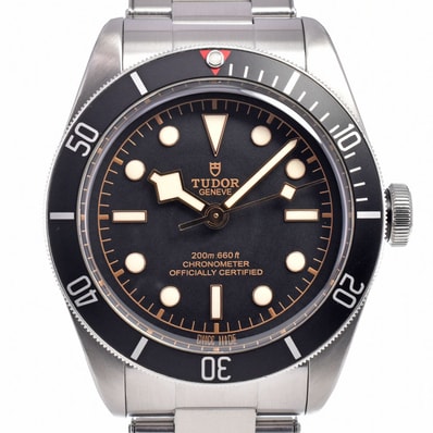 チューダー TUDOR M79230N-0008 ヘリテージ ブラックベイ ブラック 自動巻き メンズ 美品 箱・保証書付き 腕時計 H#150148