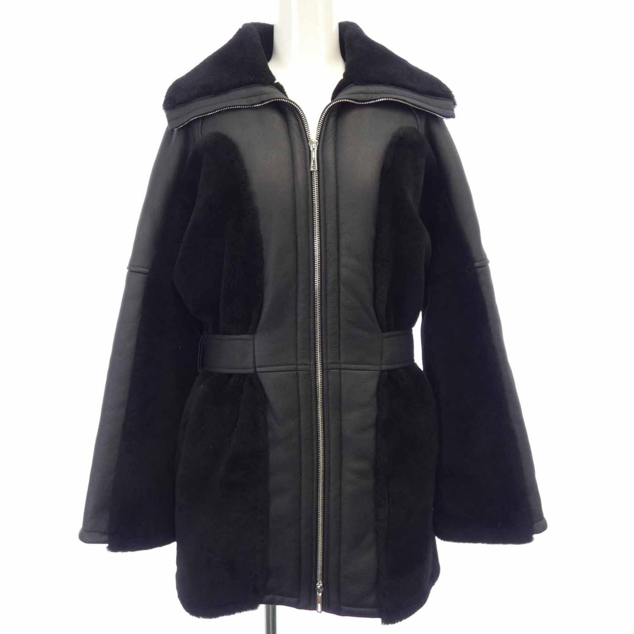 エルメス HERMES ムートンコート