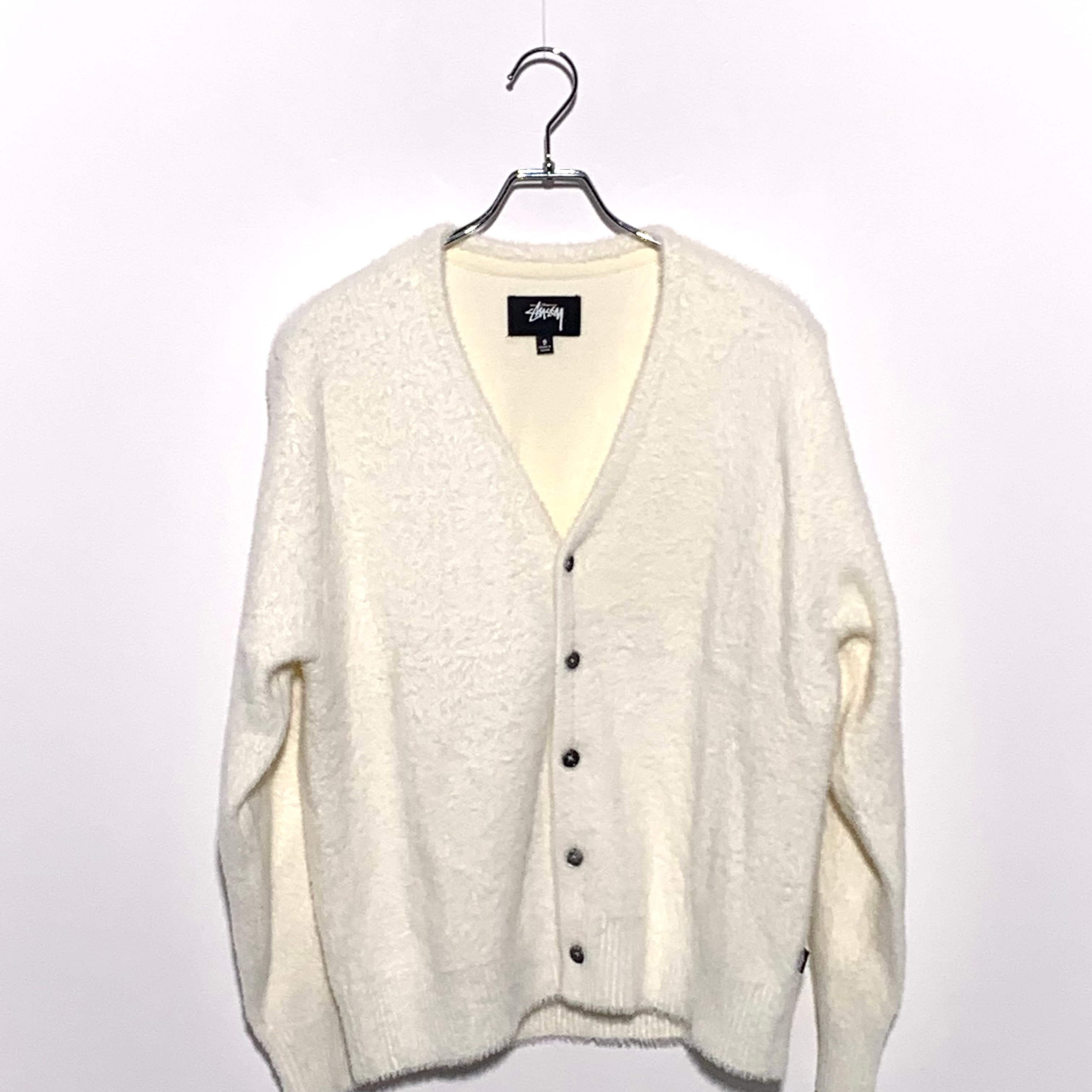 Stussy Shaggy Cardigan "Bone"
