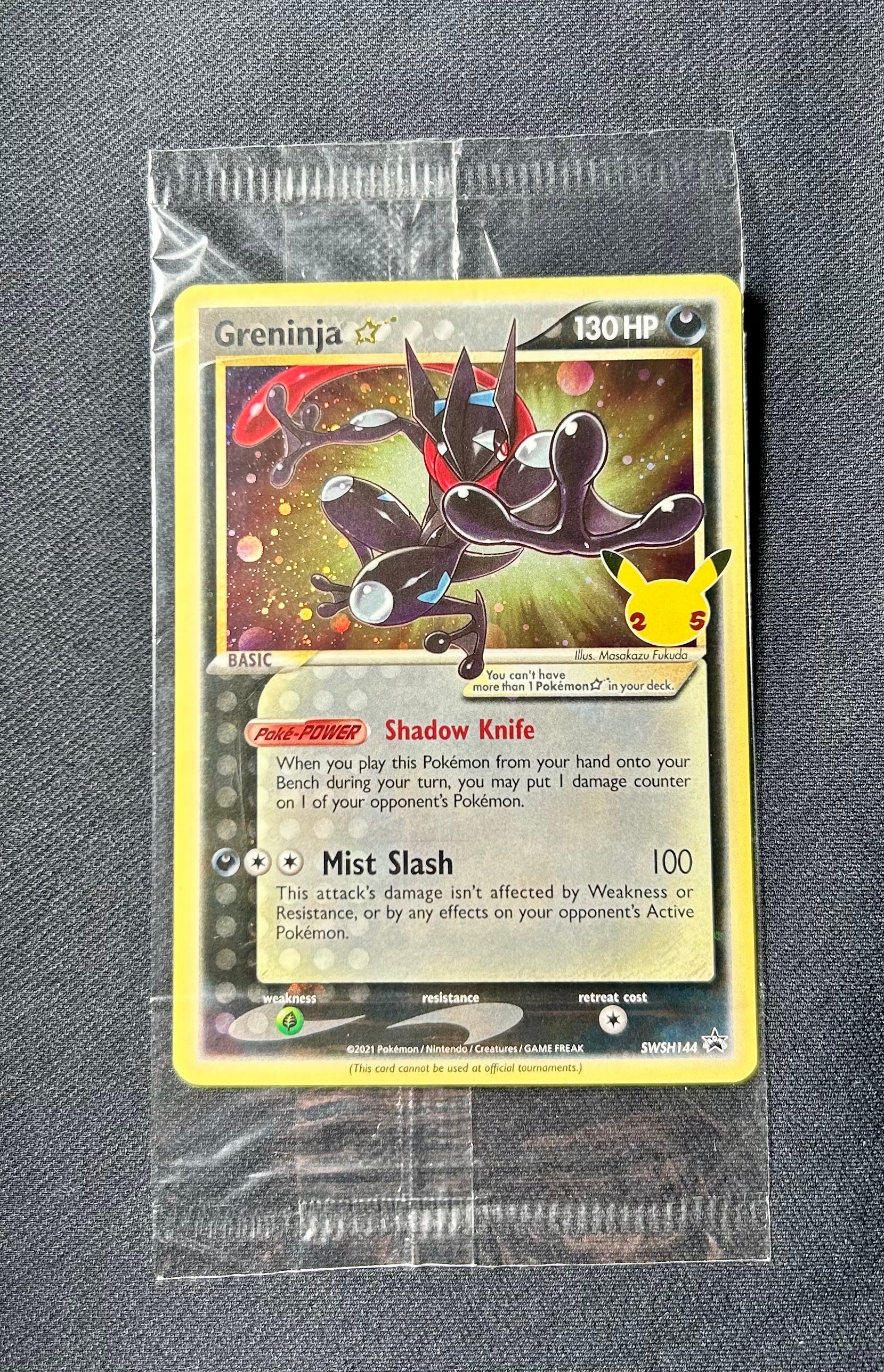 ゲッコウガ★ P [SWSH144]【英語版】(ソード&シールド「セレブレーションズ プロモーションカード」)