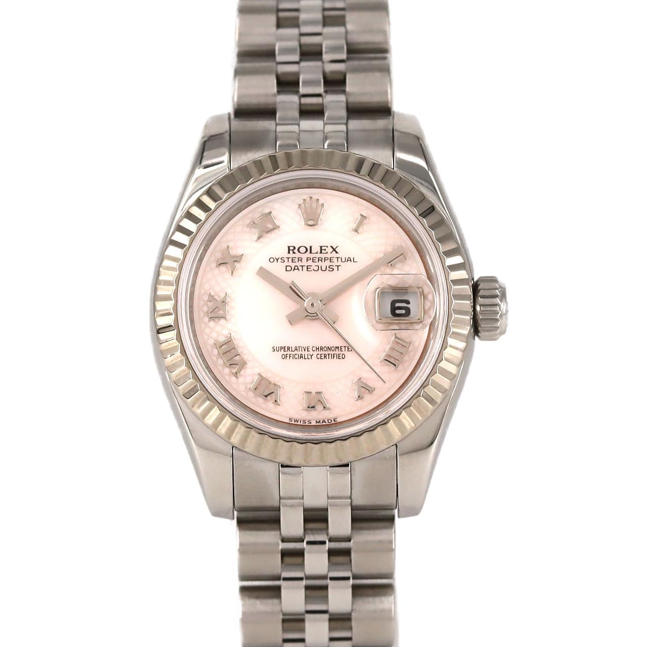 ロレックス デイトジャスト 179174NRD SSxWG 自動巻 M番