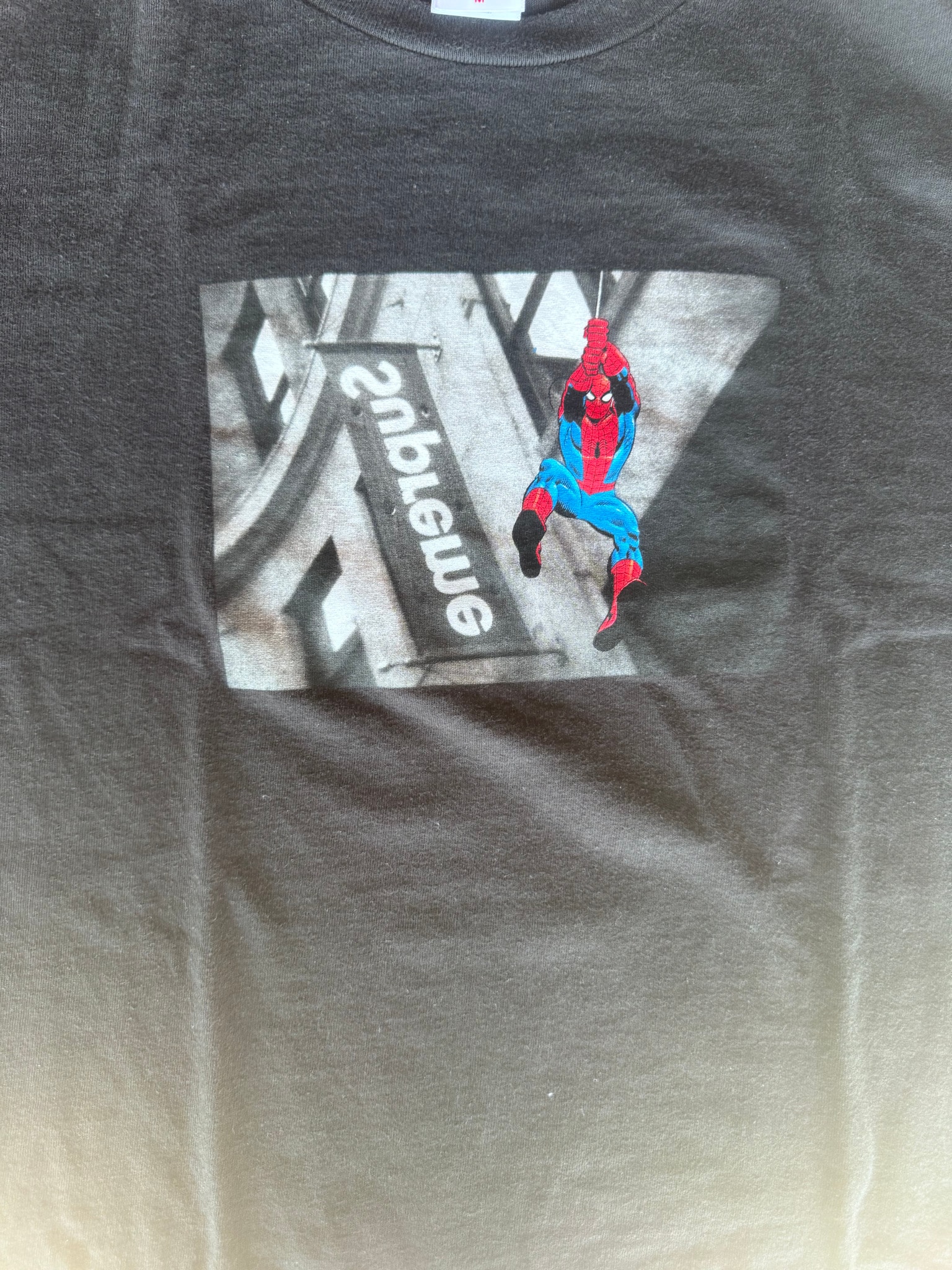 Supreme x Spider-Man Tee "Black"