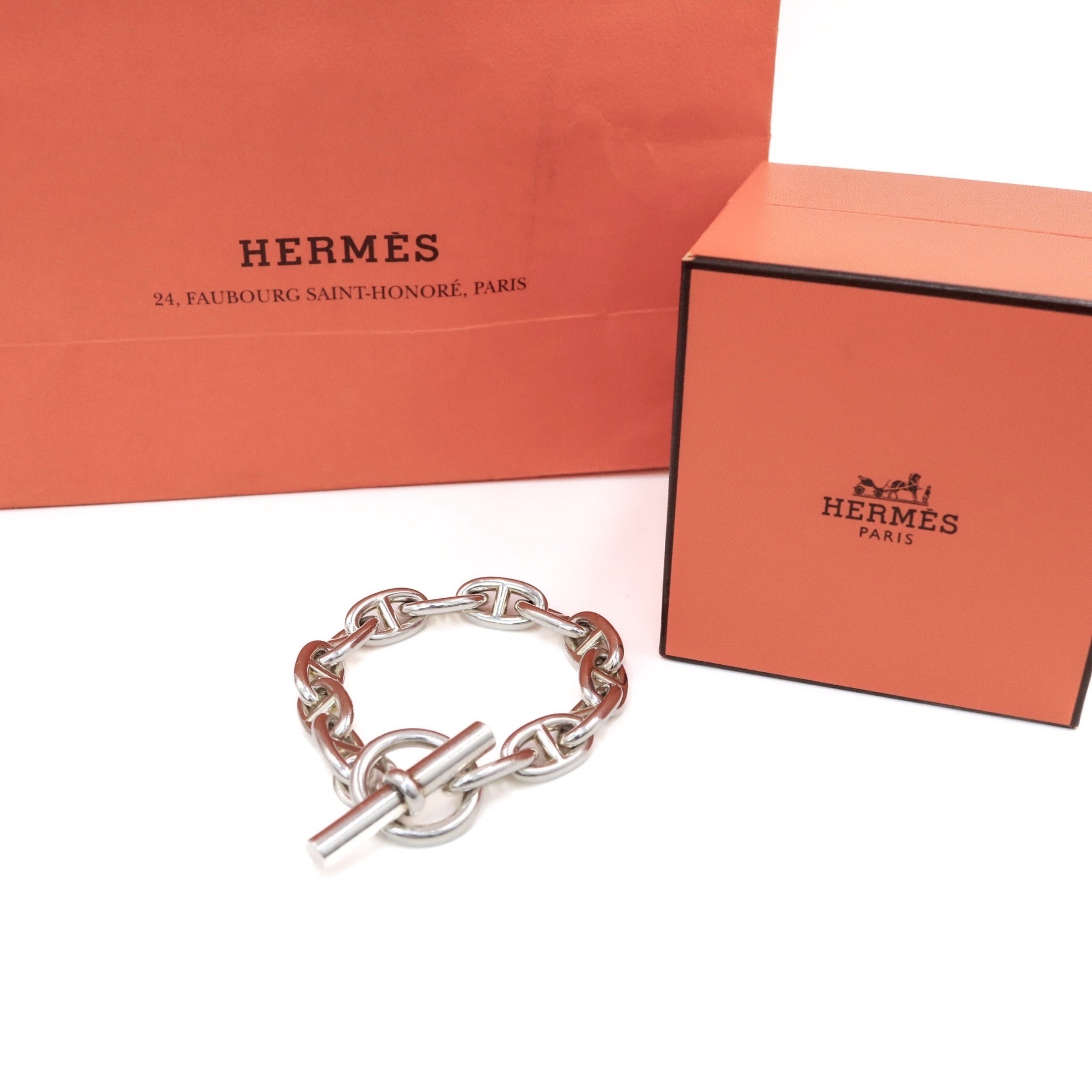 Hermes Chaine D'ancre GM Bracelet "Silver"
