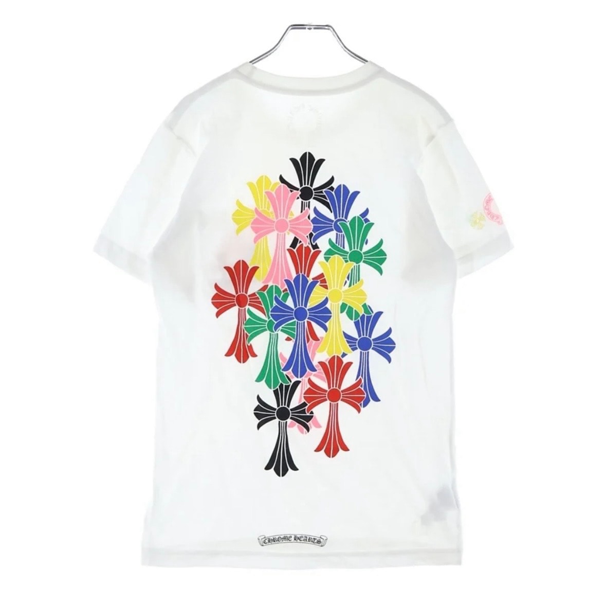 Chrome Hearts Multi Color Cemetery Cross T-Shirt "White"