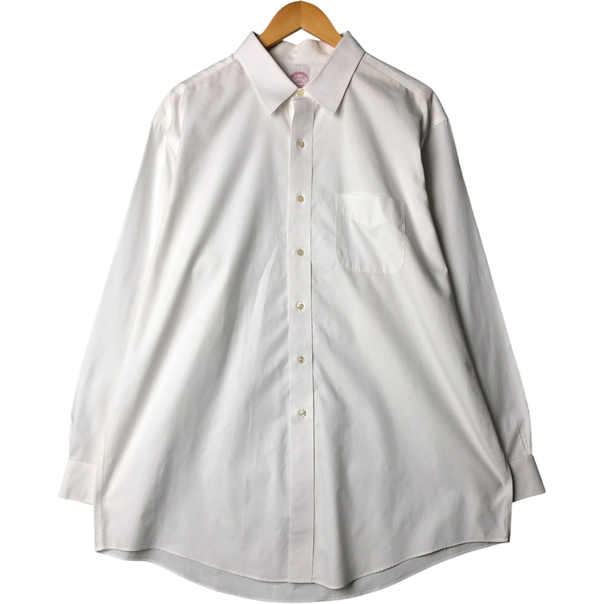 古着 ブルックスブラザーズ Brooks Brothers 346 長袖 コットンシャツ メンズXL相当/eaa573304
