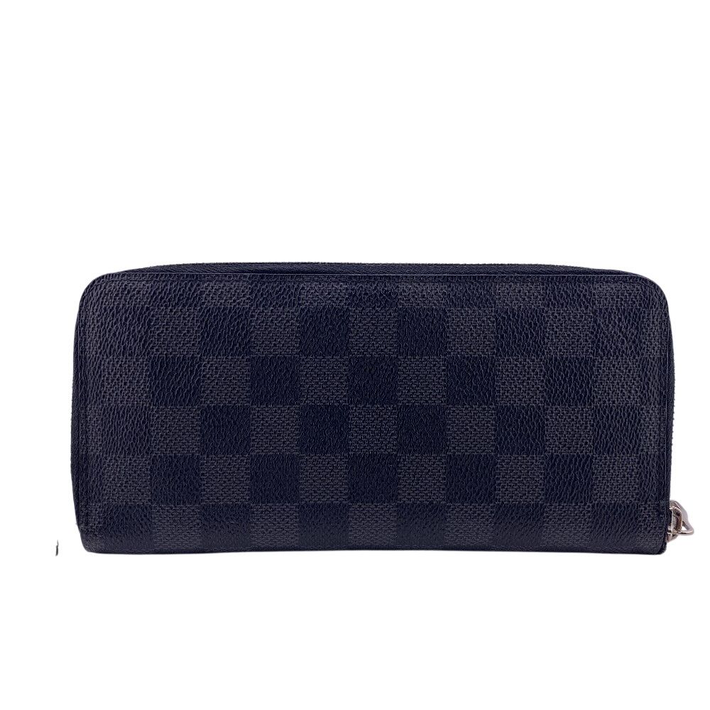 ルイヴィトン LOUIS VUITTON 長財布 ダミエグラフィット ヴェルティカル ジッピーウォレット N63095 ブラック