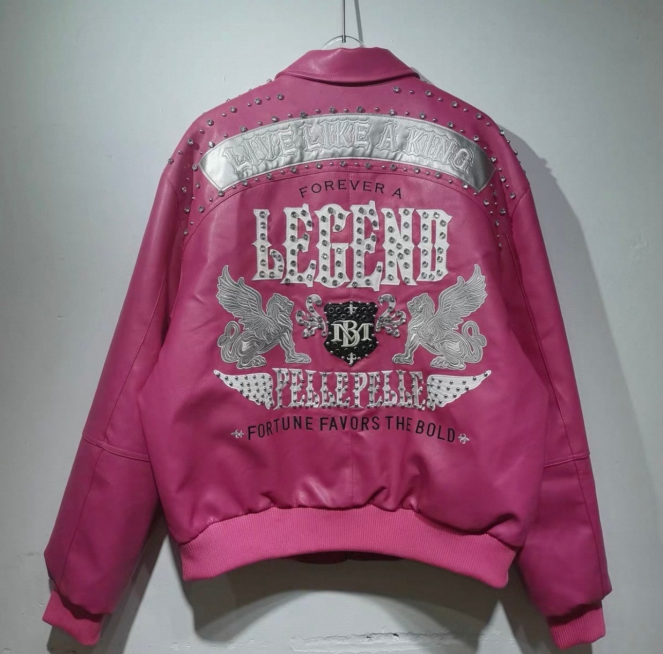 Pelle Pelle ピンク レザージャケット 1978